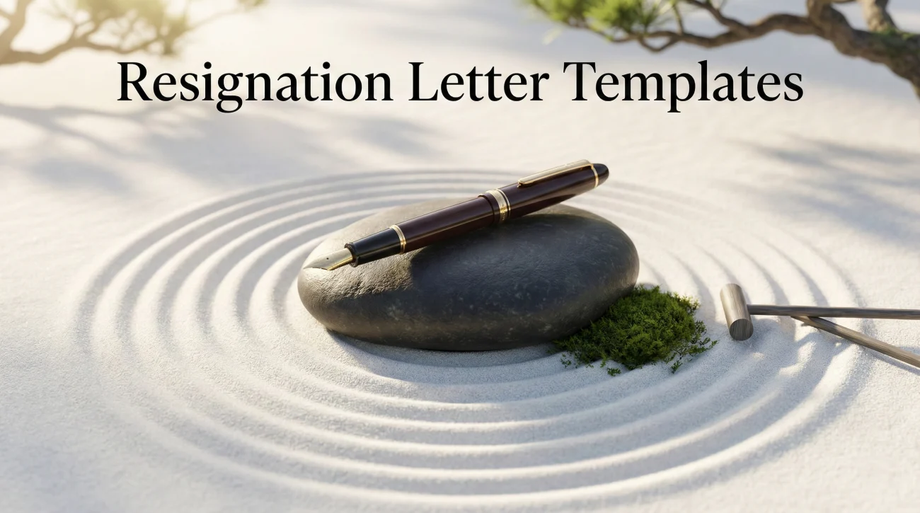 Resignation Letter Template