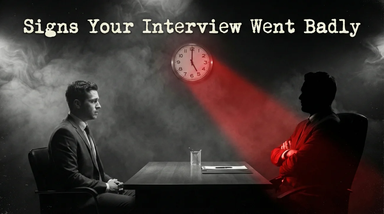 Signs Of Bad Interview
