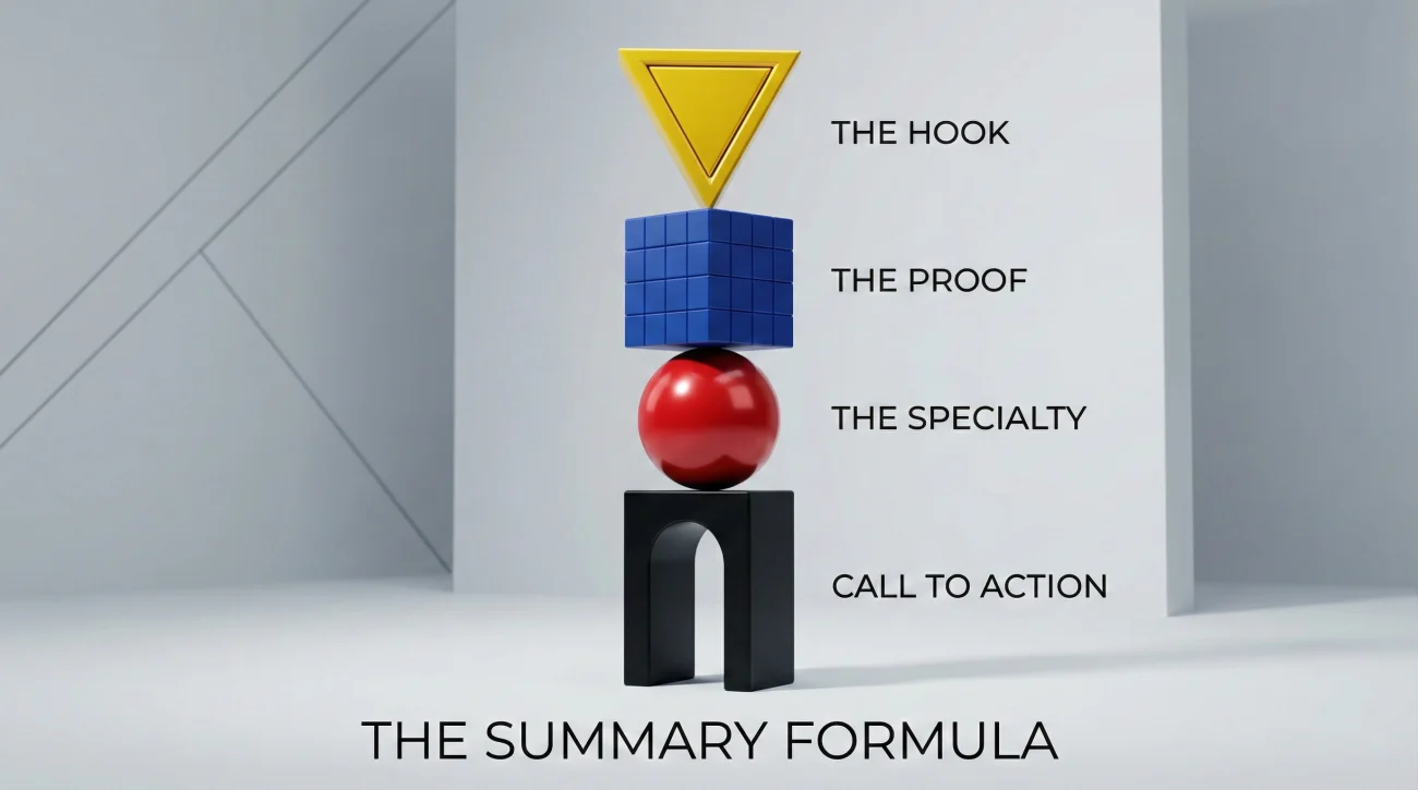 The Four Part Structure Of An Effective LinkedIn Summary