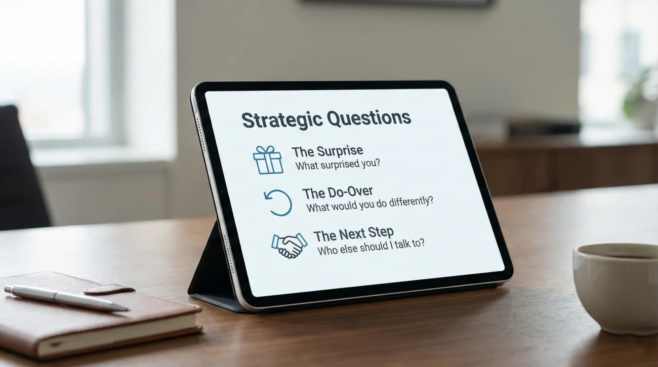 Three Strategic Questions To Ask During An Informational Interview